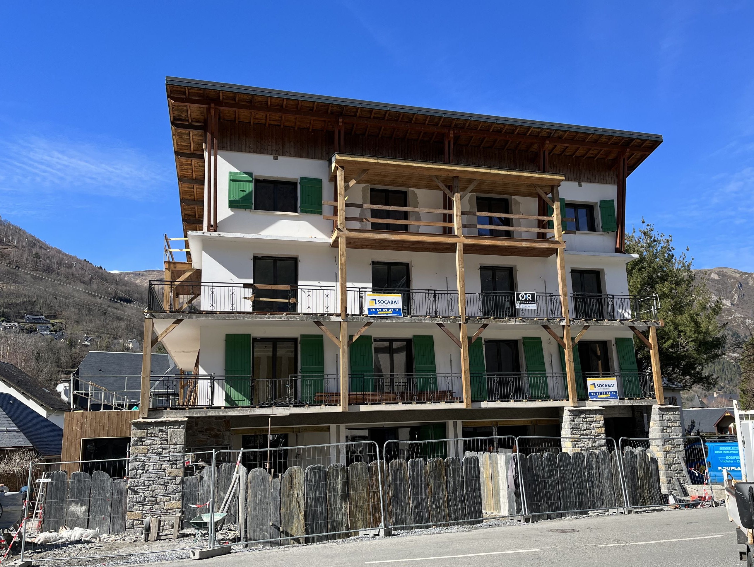 Transformation d'un hôtel en appartements à Saint-Lary Soulan