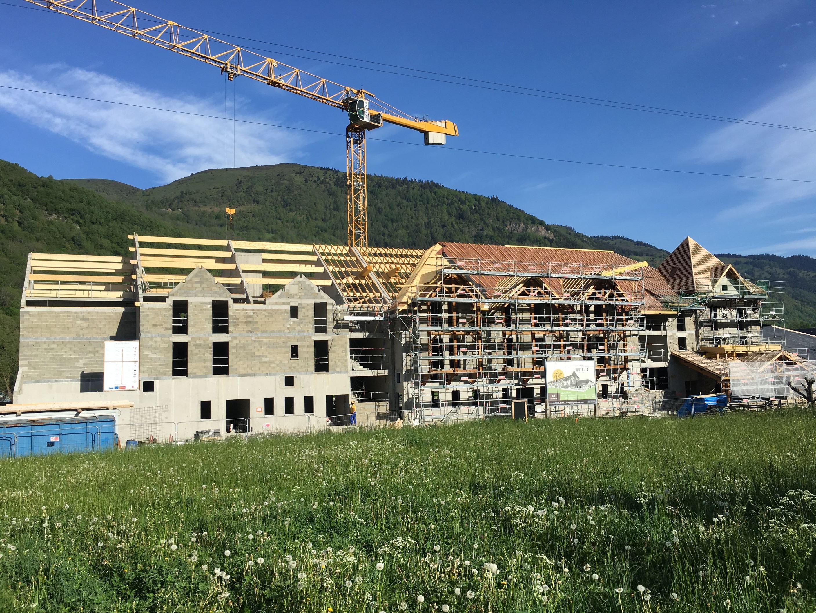 Construction d'un hôtel Mercure 4* à Loudenvielle