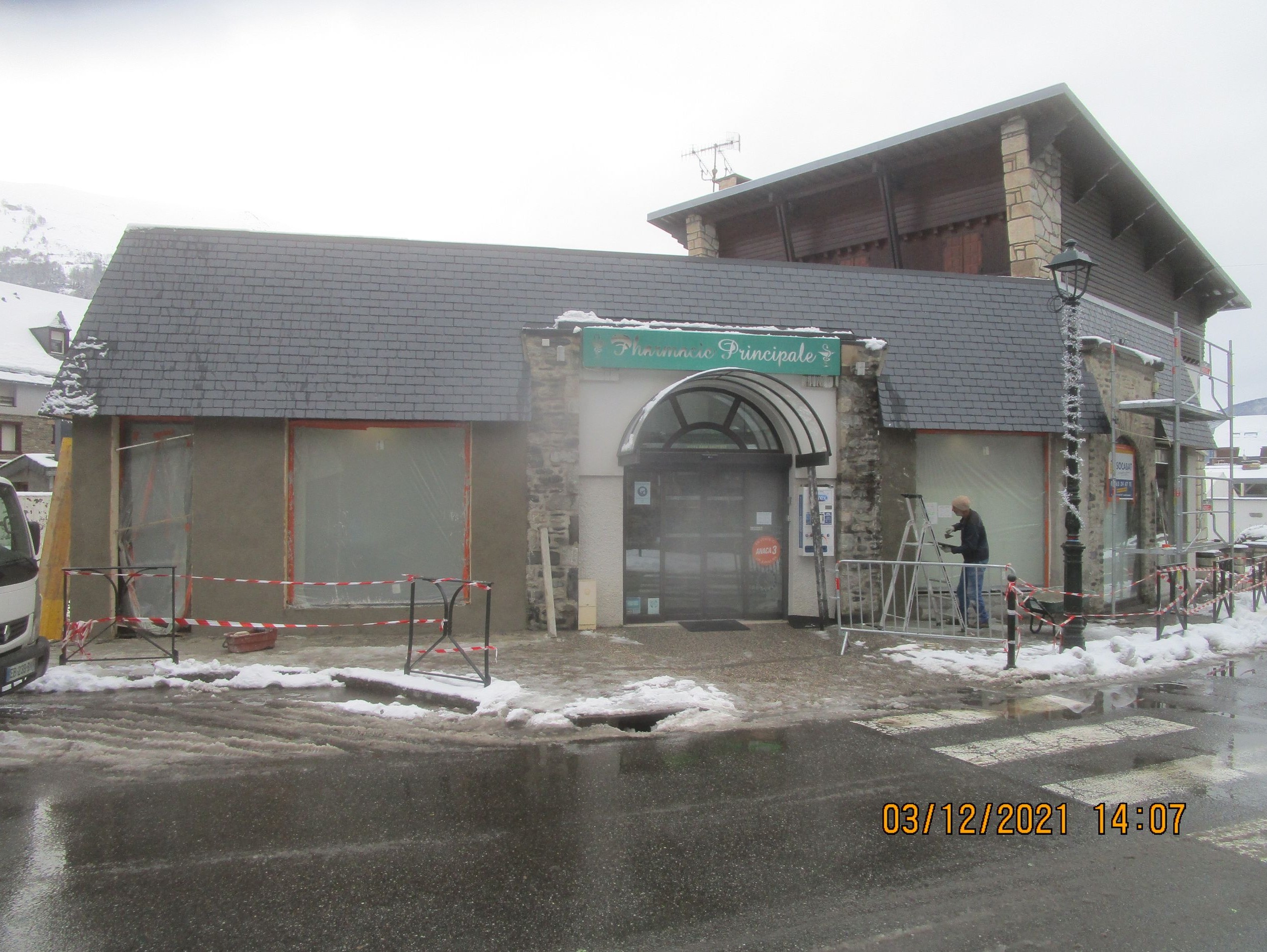 Rénovation et extension d'une pharmacie à Saint-Lary Soulan