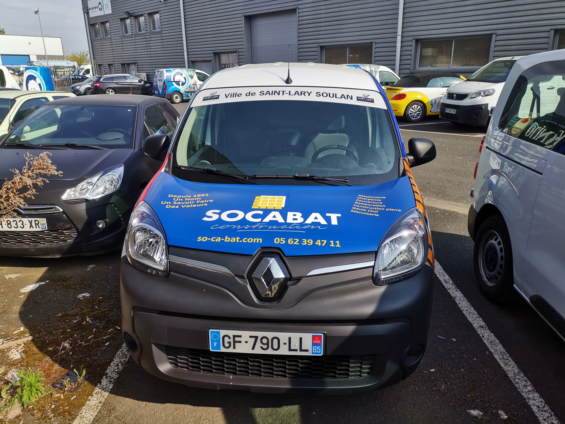 SOCABAT partenaire du nouvel utilitaire électrique de la commune de Saint-Lary Soulan
