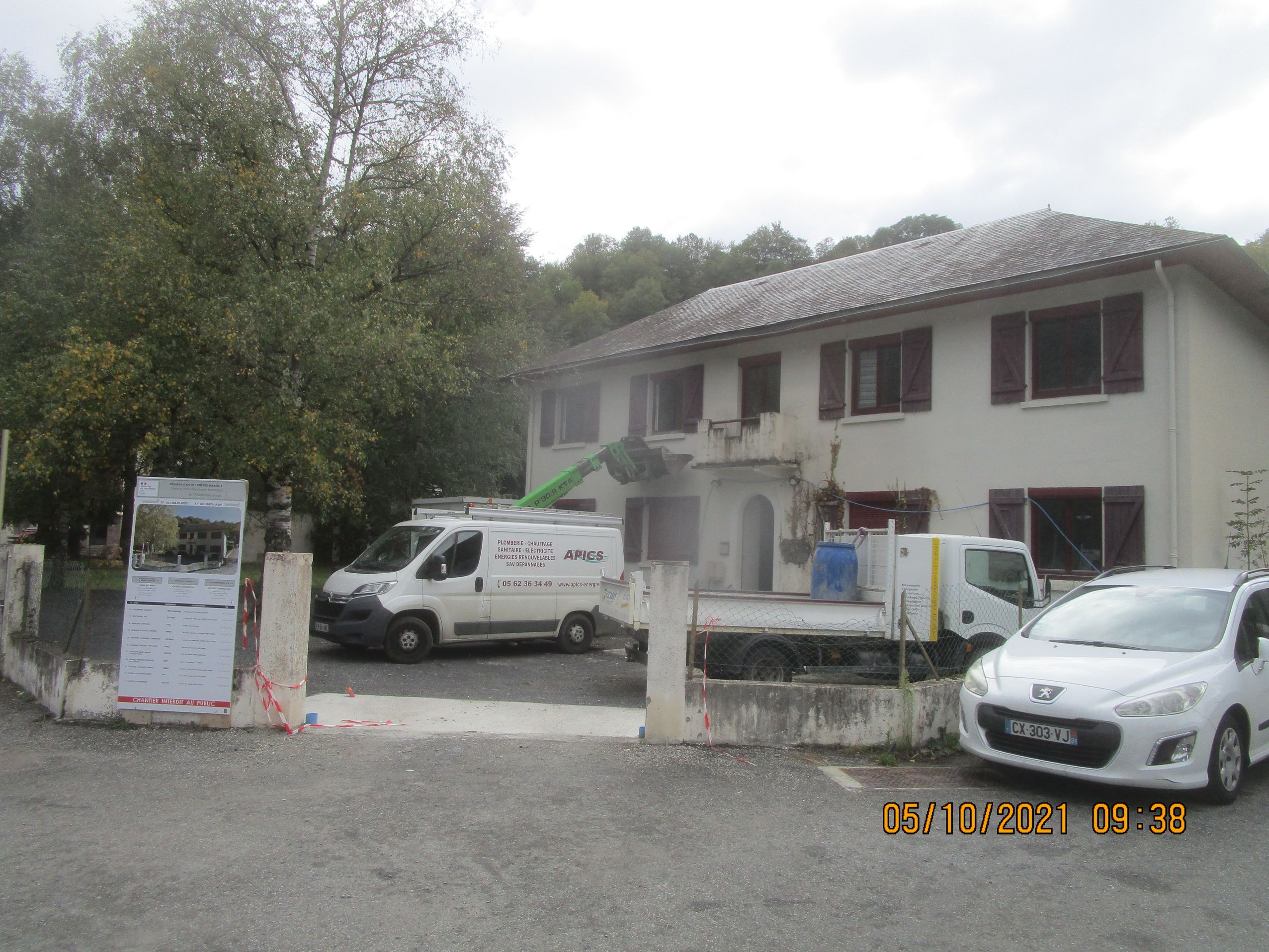 Réhabilitation d'une résidence en poste de secours à Saint-Lary Soulan